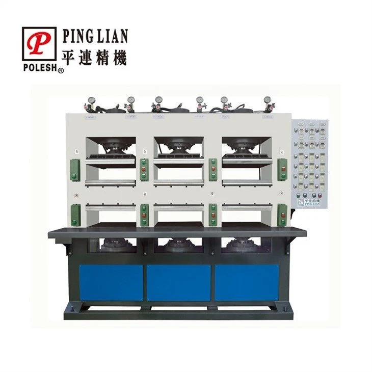double layer top oil sylinder insole press machine